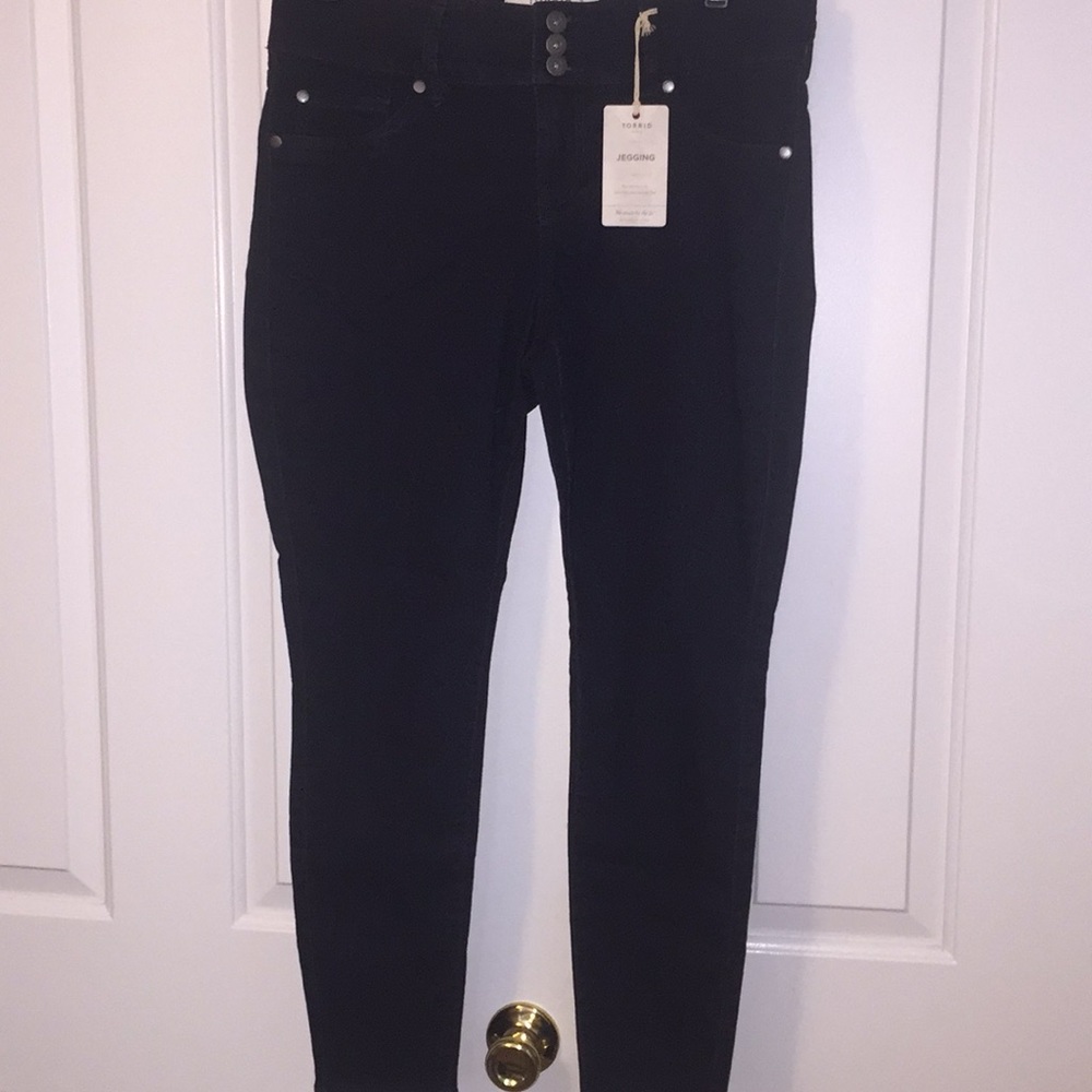 Torrid jegging deep blue jeans